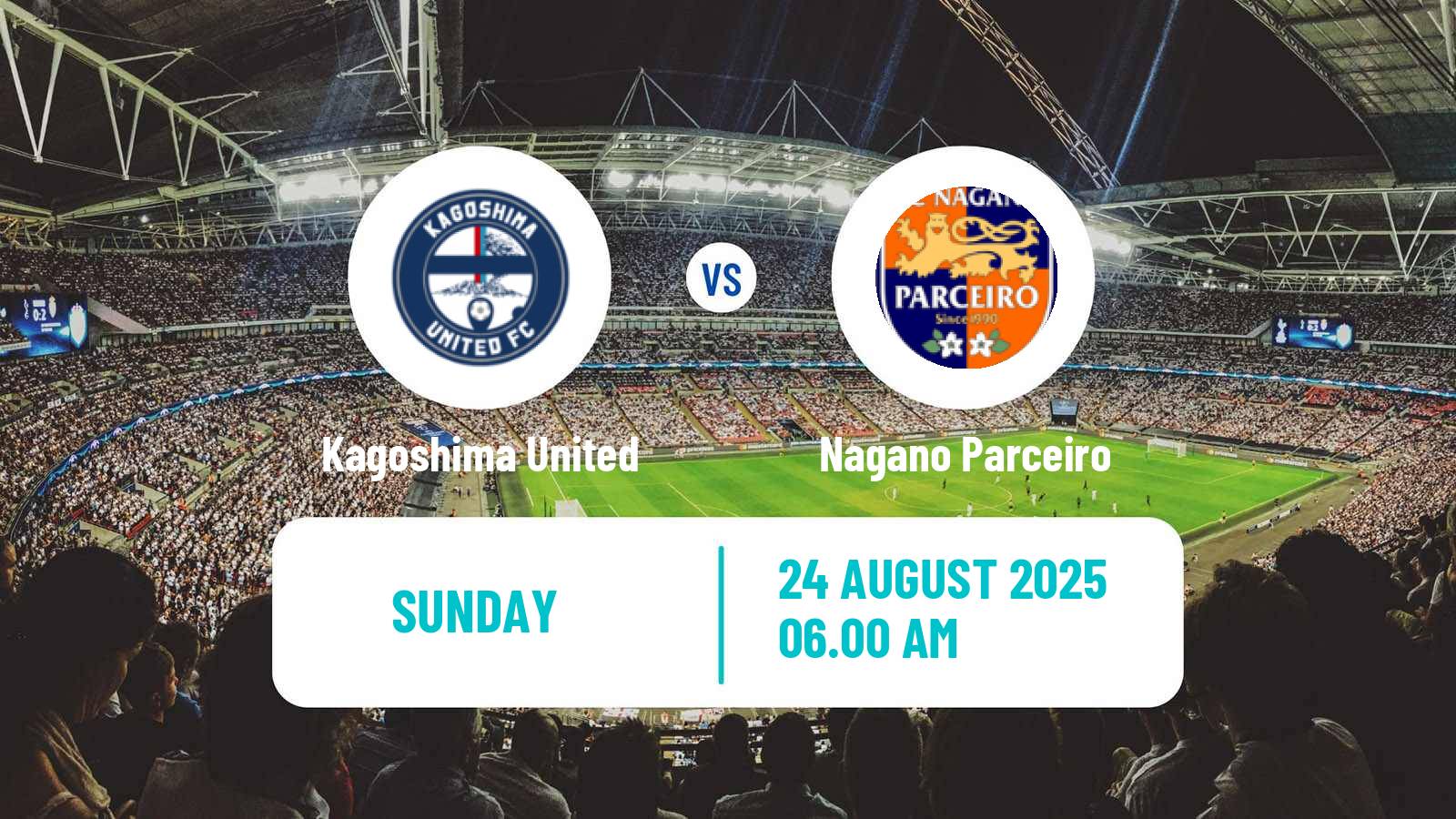 Football Japan J3 League Kagoshima United - Nagano Parceiro