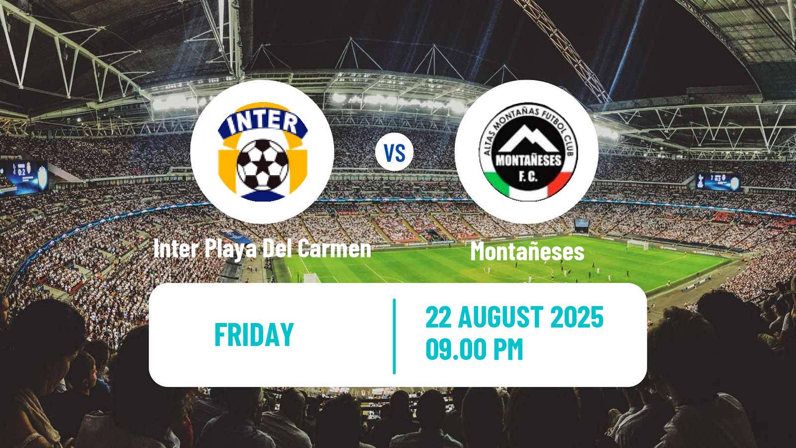 Football Mexican Liga Premier Serie A Inter Playa Del Carmen - Montañeses