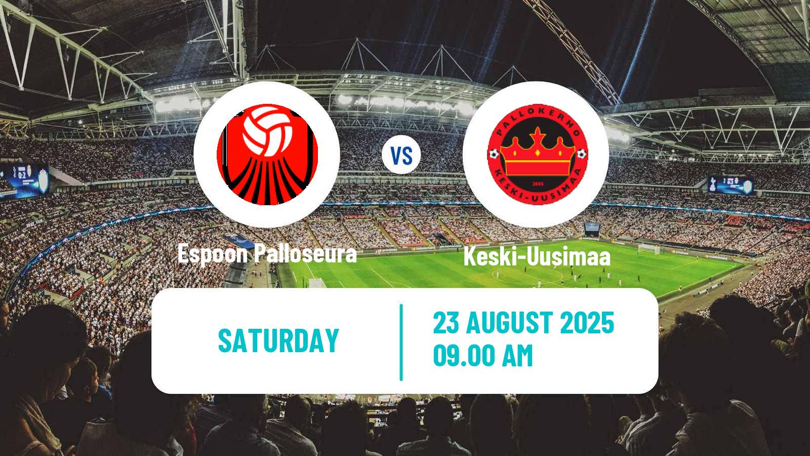 Football Finnish Ykkonen Espoon Palloseura - Keski-Uusimaa