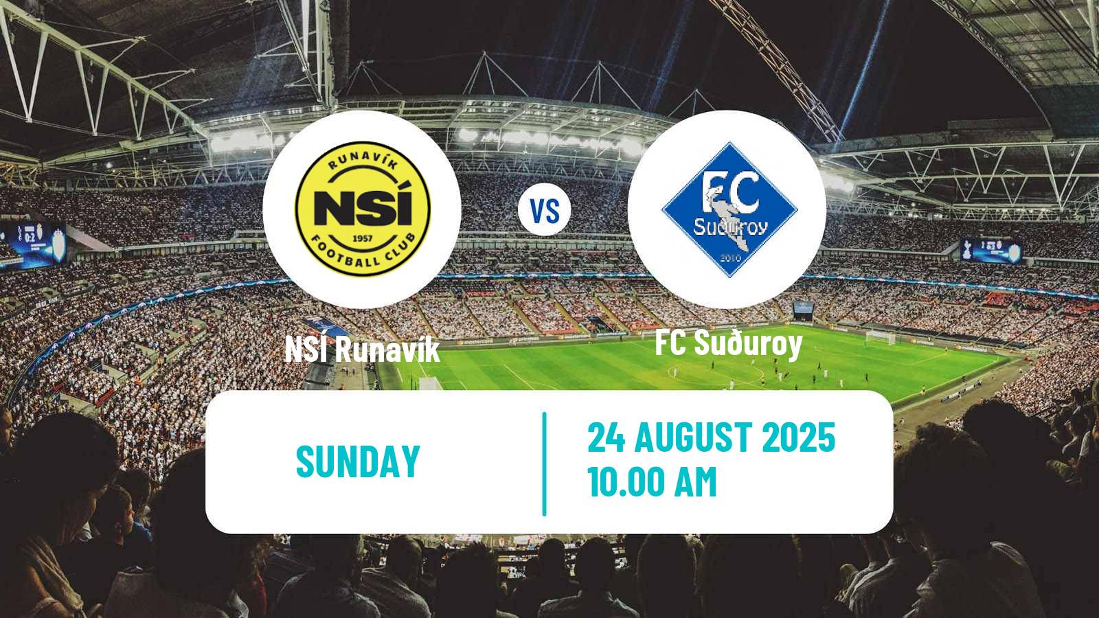 Football Faroe Islands Premier League NSÍ Runavík - Suðuroy