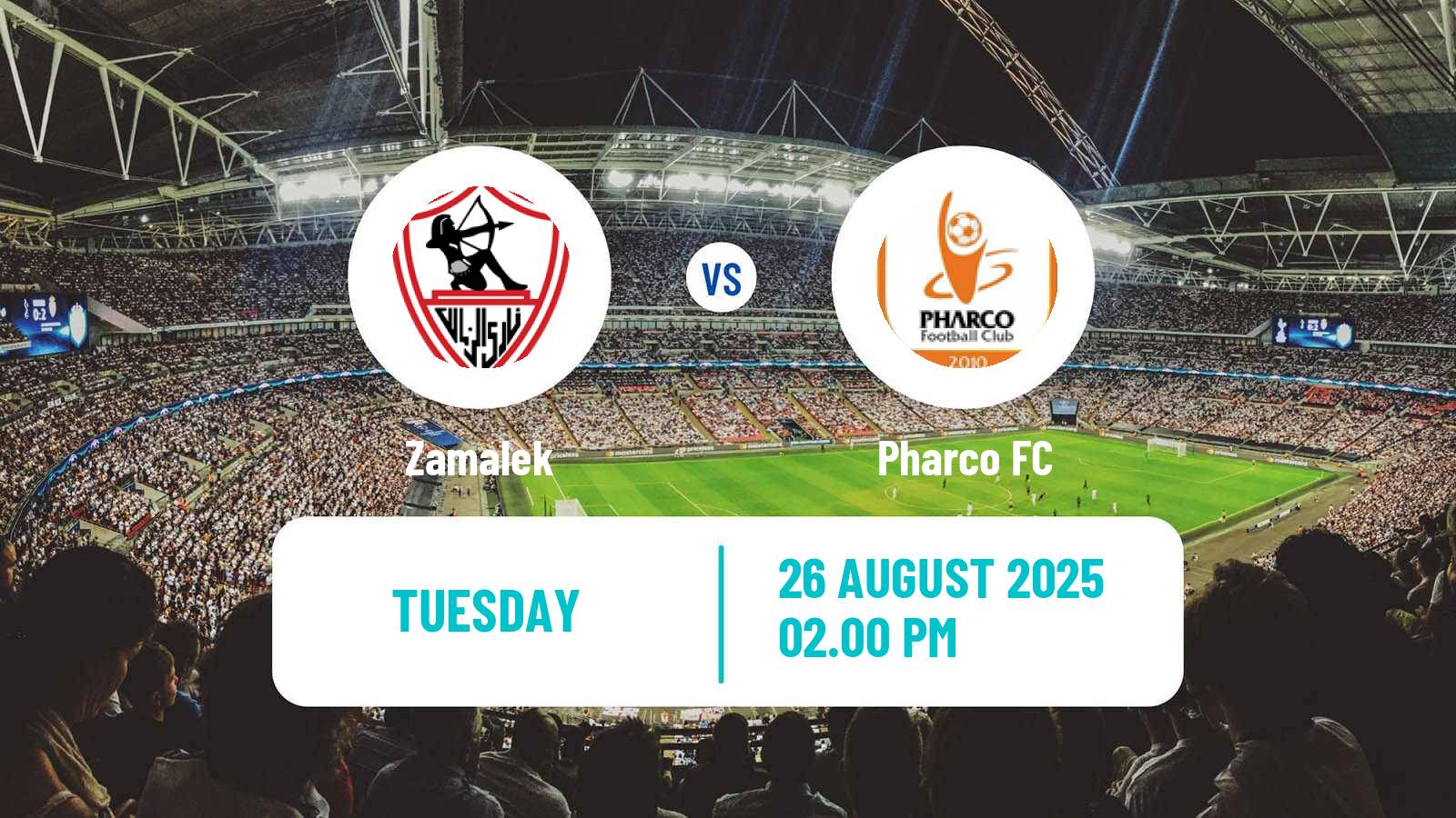 Football Egyptian Premier League Zamalek - Pharco