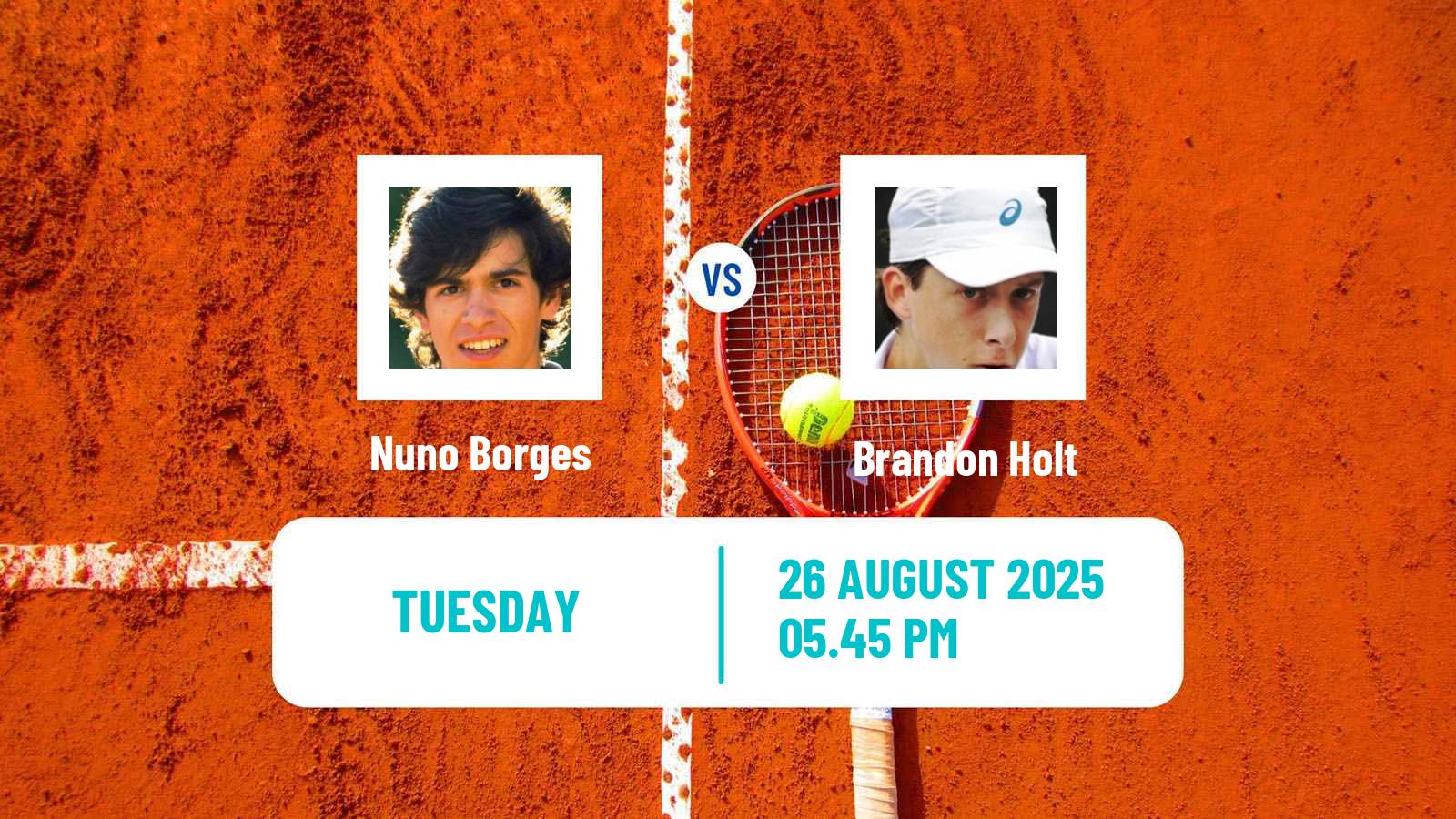Tennis ATP US Open Nuno Borges - Brandon Holt