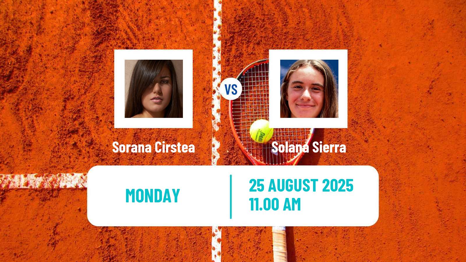 Tennis WTA US Open Sorana Cirstea - Solana Sierra