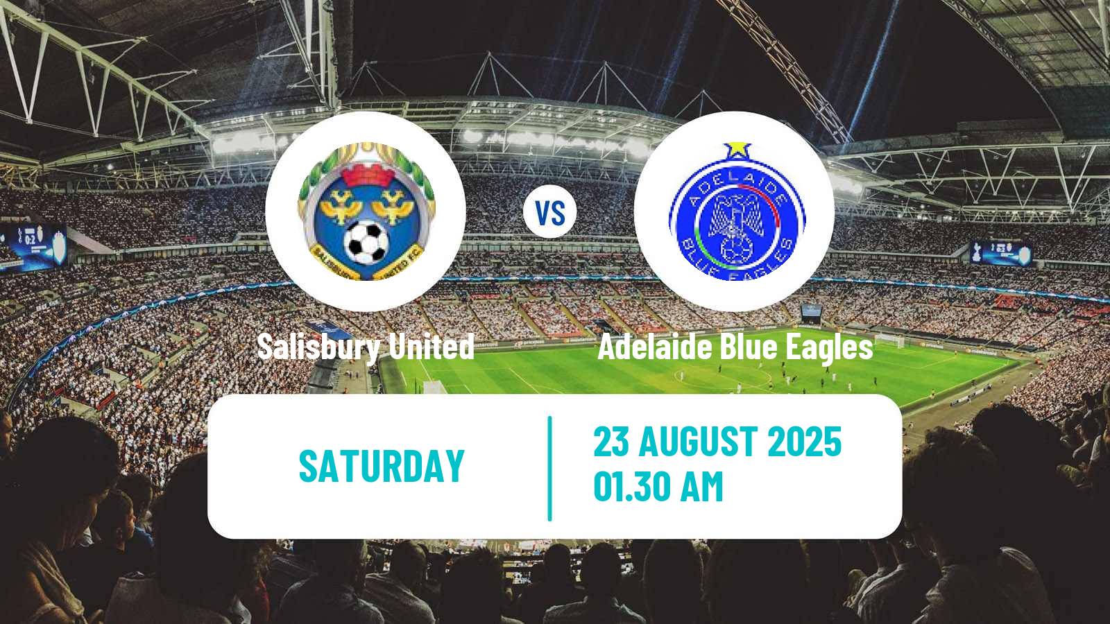 Football Australian SA State League Salisbury United - Adelaide Blue Eagles
