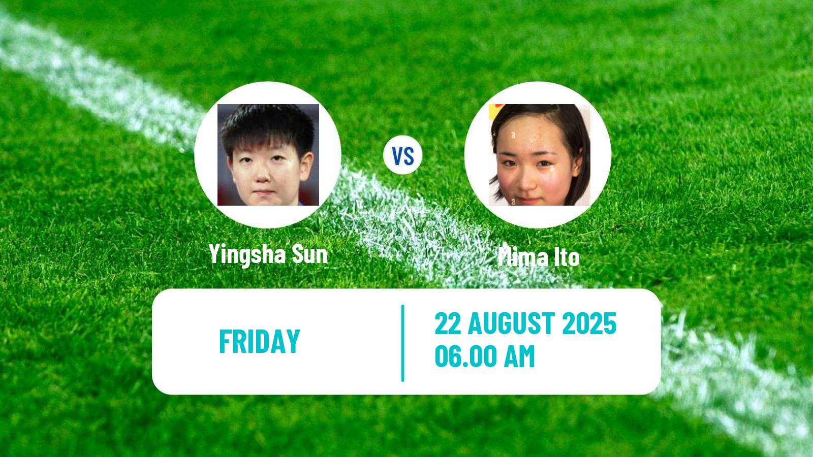 Table tennis Europe Smash Sweden Women Yingsha Sun - Mima Ito