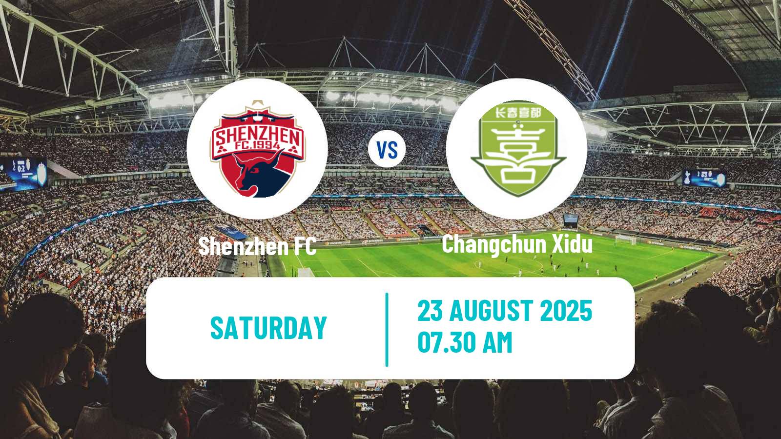 Football Chinese Yi League Shenzhen - Changchun Xidu