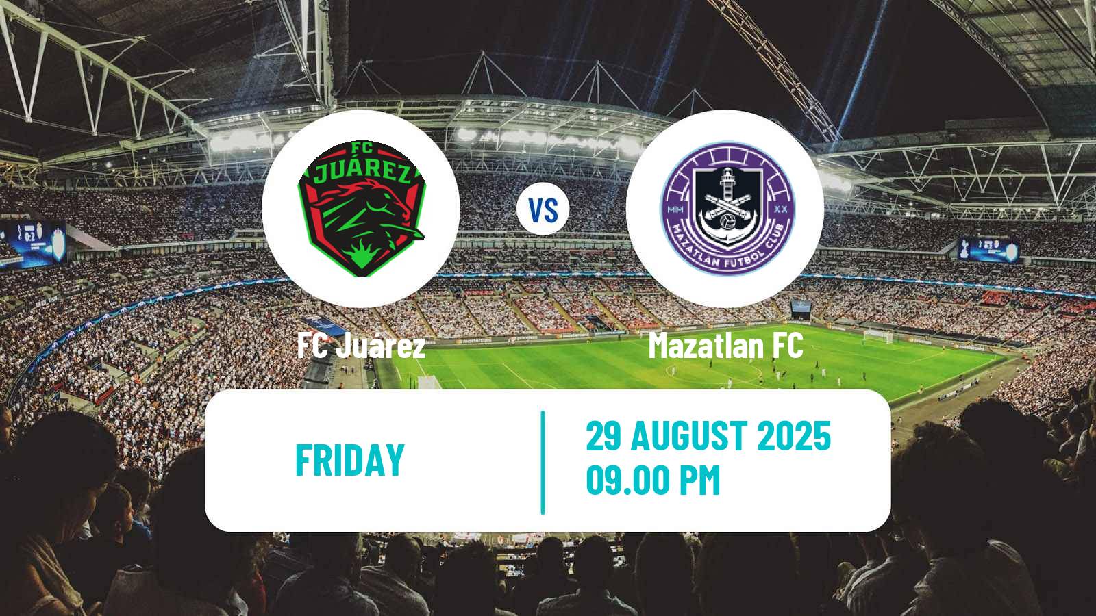 Football Mexican Liga MX Juárez - Mazatlan