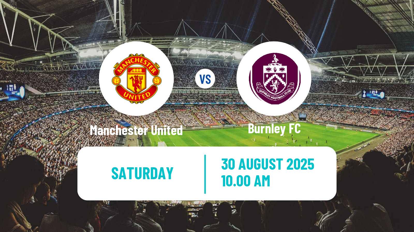 Football English Premier League Manchester United - Burnley