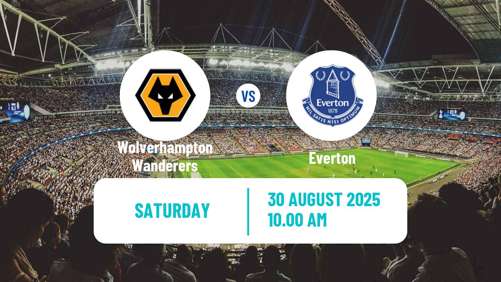 Football English Premier League Wolverhampton Wanderers - Everton