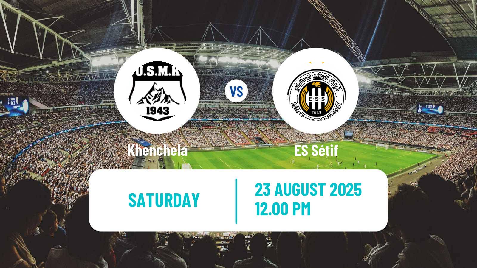 Football Algerian Ligue 1 Khenchela - ES Sétif