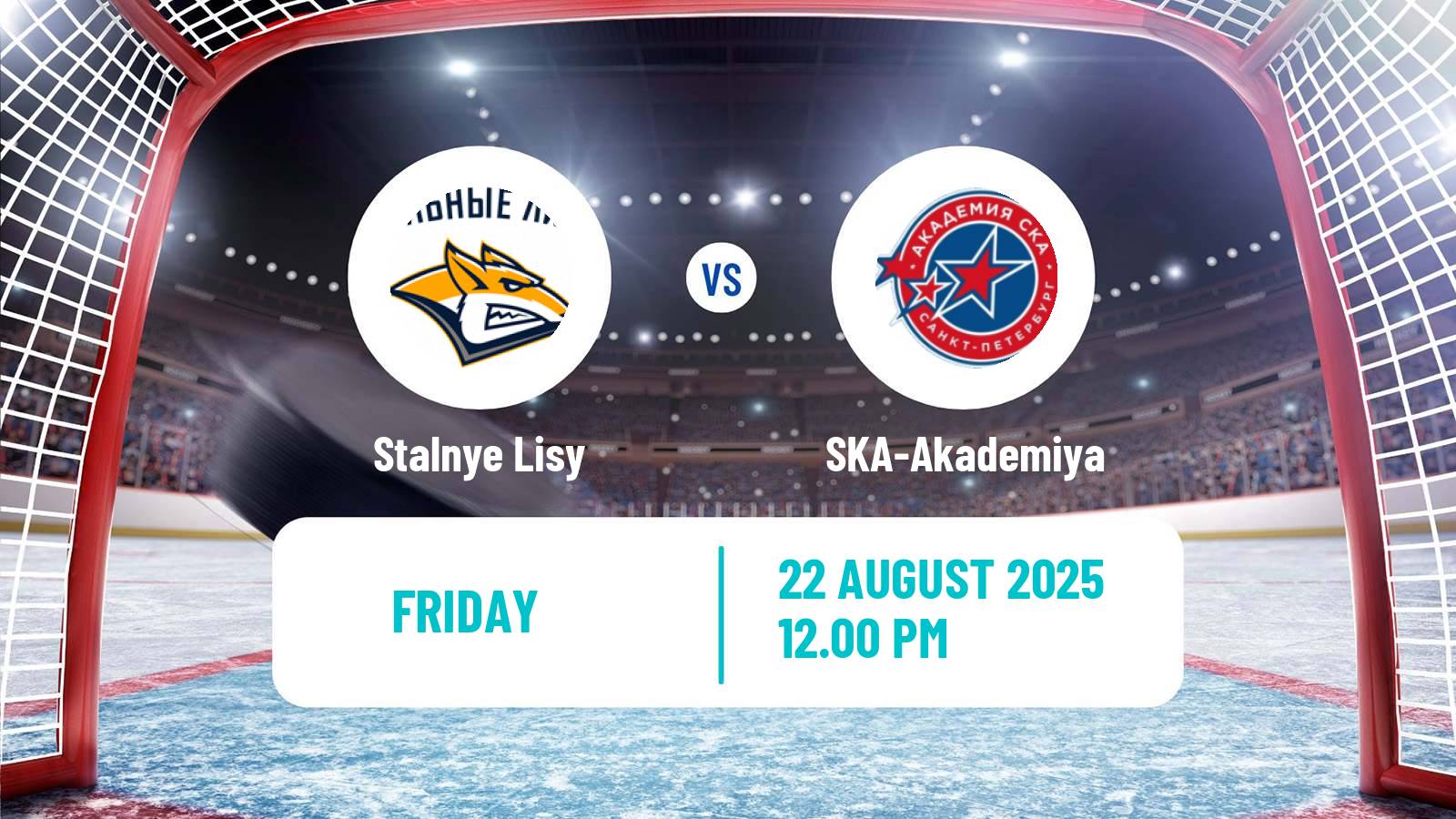 Hockey Club Friendly Ice Hockey Stalnye Lisy - SKA-Akademiya