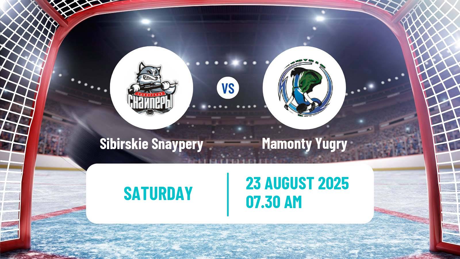 Hockey Club Friendly Ice Hockey Sibirskie Snaypery - Mamonty Yugry