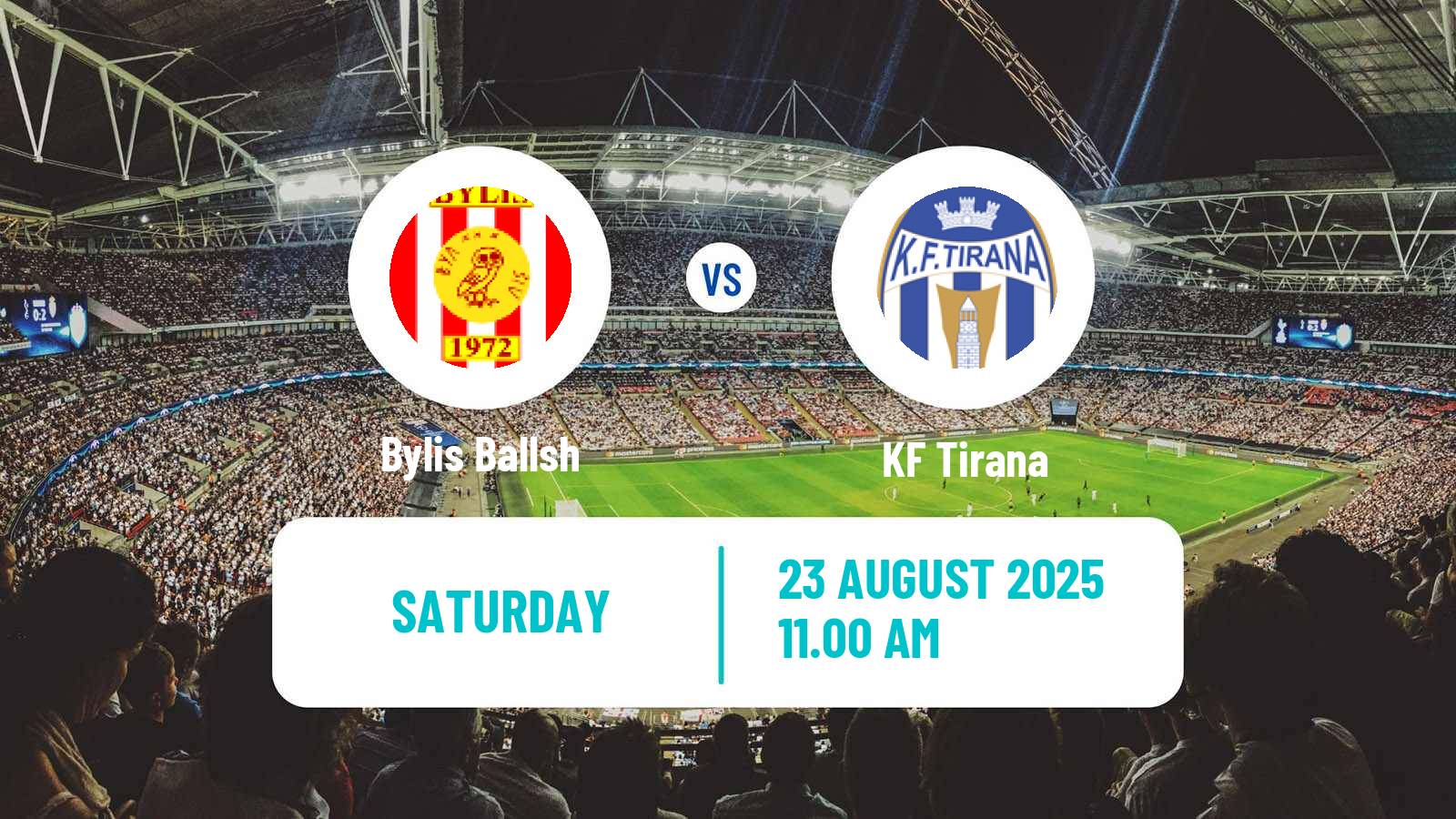 Football Albanian Super League Bylis Ballsh - Tirana