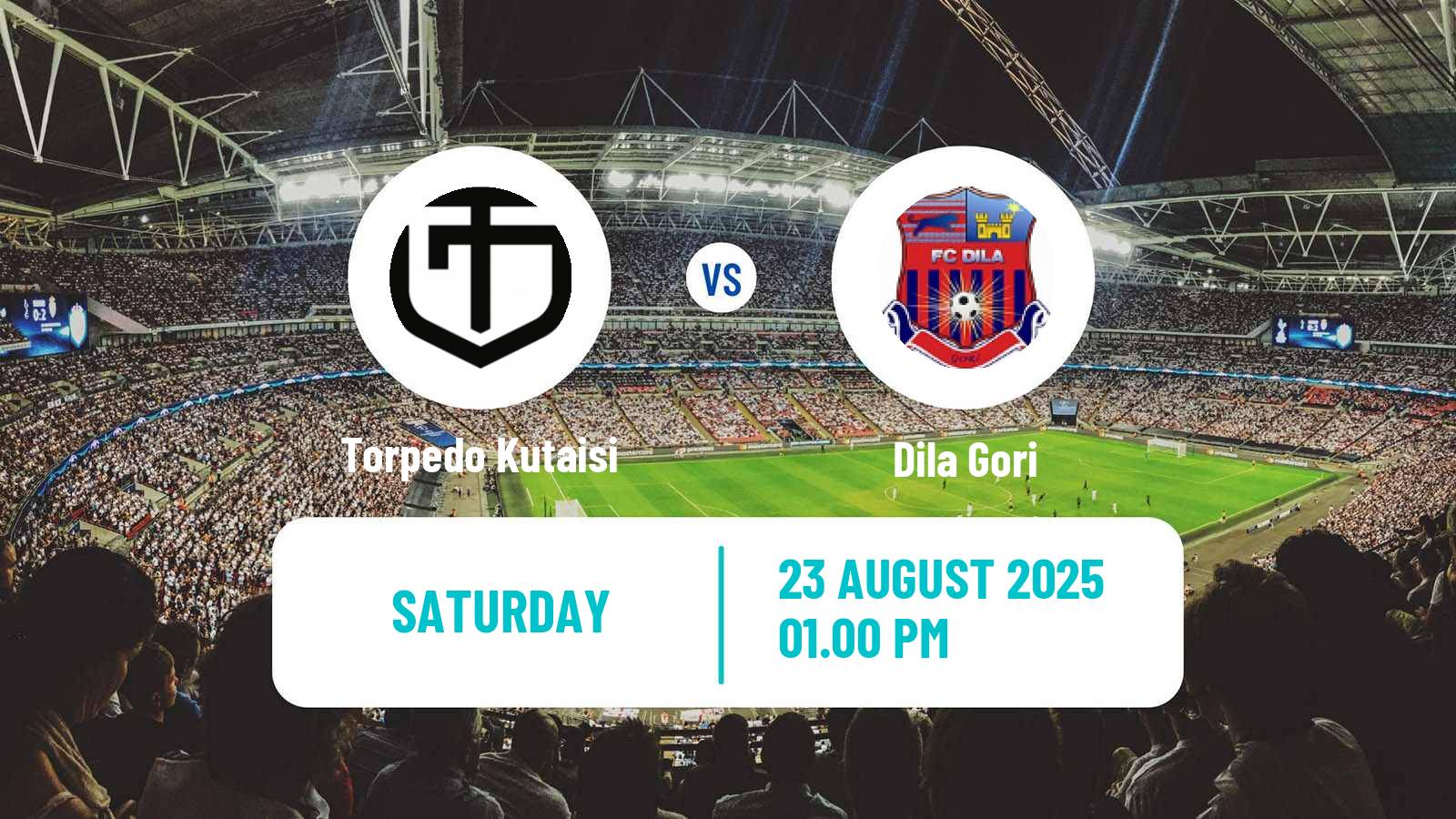 Football Georgian Erovnuli Liga Torpedo Kutaisi - Dila Gori