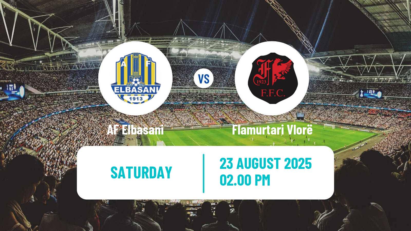 Football Albanian Super League AF Elbasani - Flamurtari Vlorë