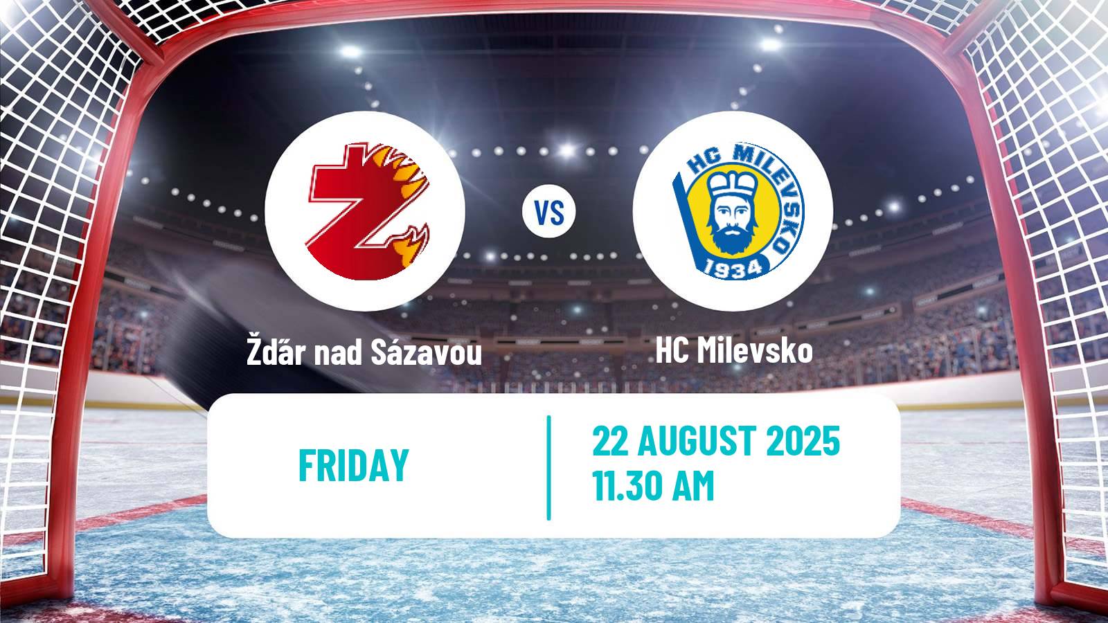 Hockey Club Friendly Ice Hockey Žďár nad Sázavou - Milevsko
