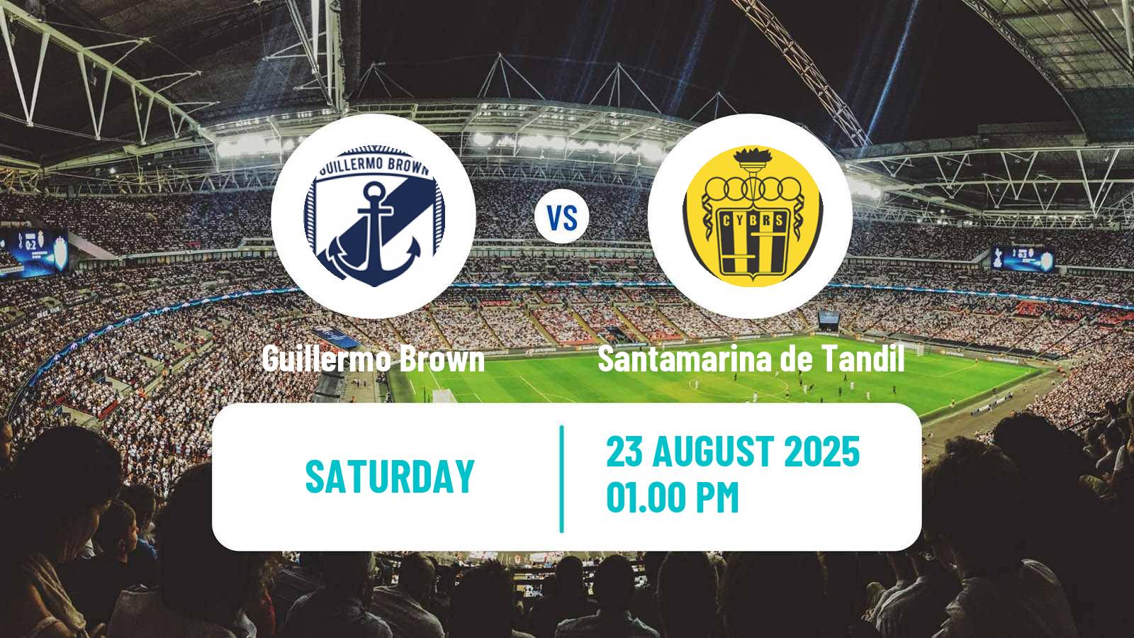 Football Argentinian Torneo Federal Guillermo Brown - Santamarina de Tandil