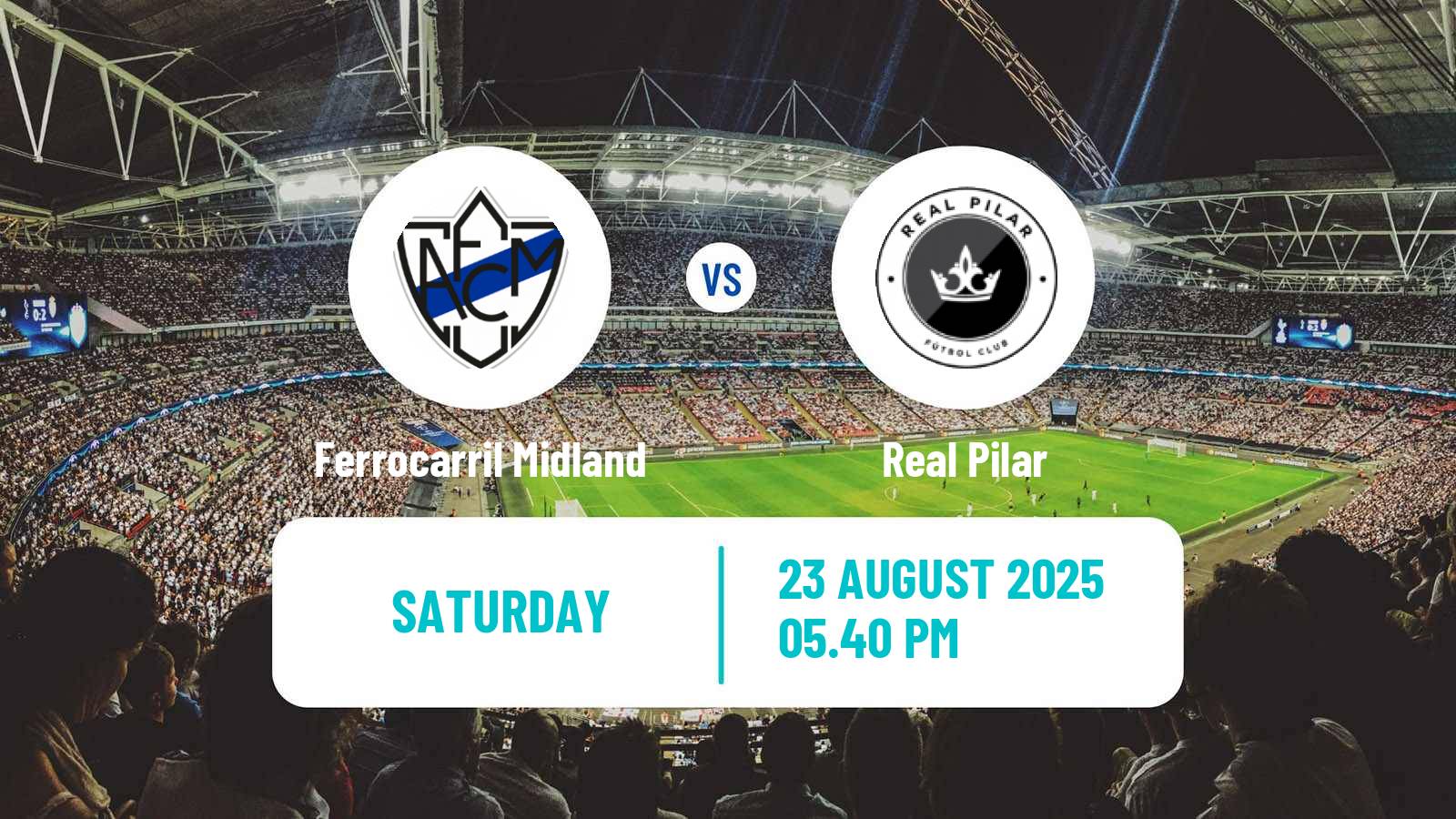 Football Argentinian Primera B Ferrocarril Midland - Real Pilar