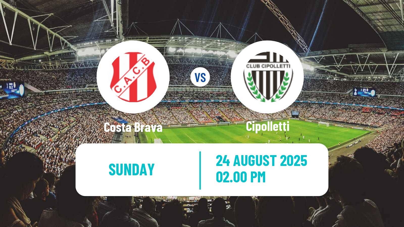 Football Argentinian Torneo Federal Costa Brava - Cipolletti