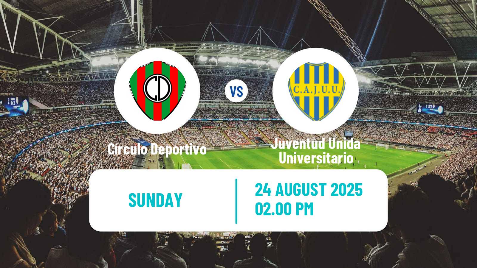 Football Argentinian Torneo Federal Círculo Deportivo - Juventud Unida Universitario