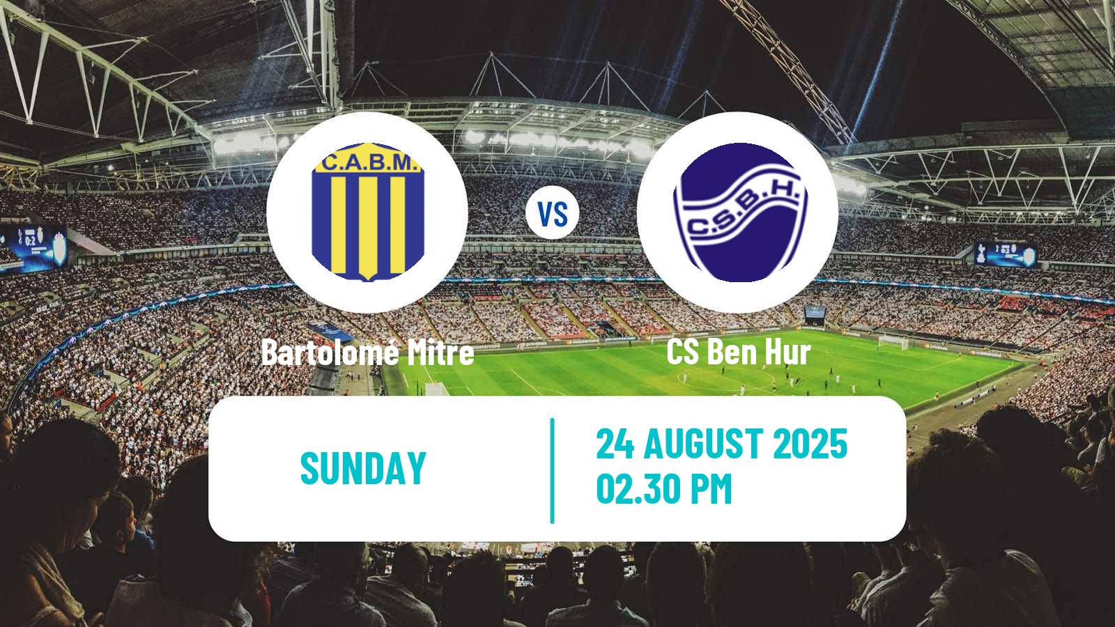 Football Argentinian Torneo Federal Bartolomé Mitre - Ben Hur