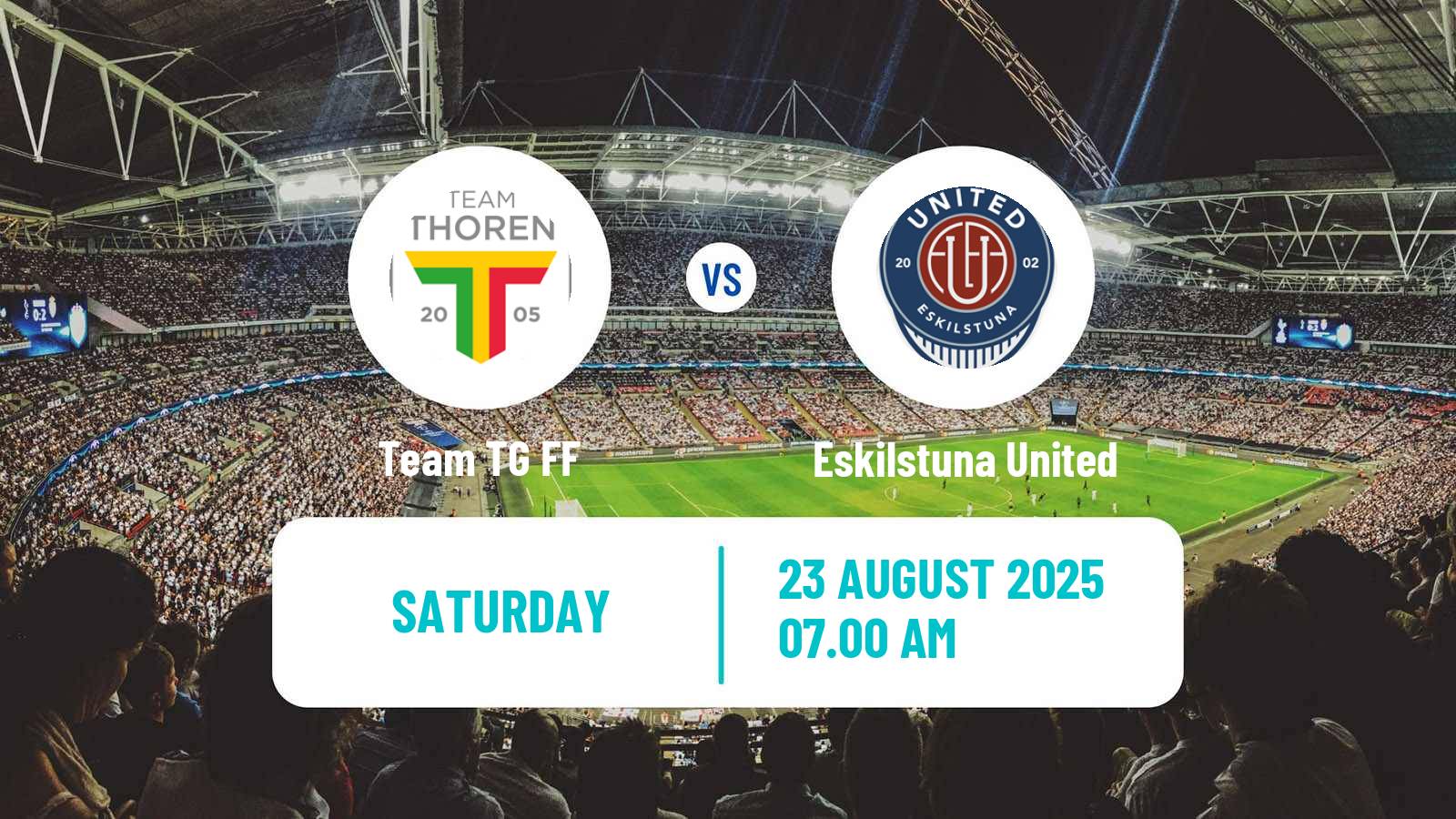 Football Swedish Elitettan Women Team TG FF - Eskilstuna United