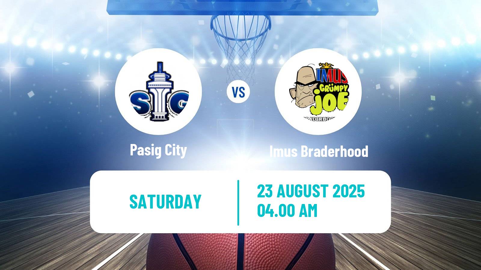 Basketball Philippines MBPL  Pasig City - Imus Braderhood