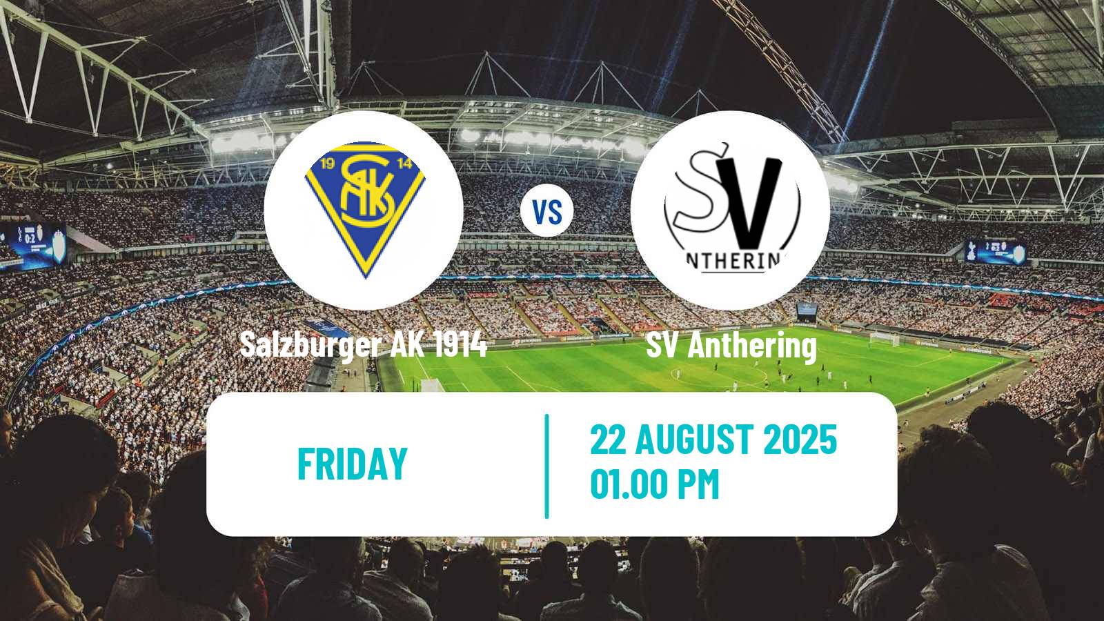 Football Austrian Landesliga Salzburg Salzburger AK 1914 - Anthering