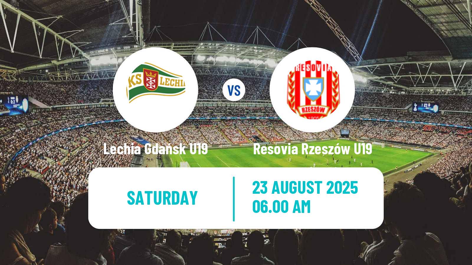 Football Polish Central Youth League Lechia Gdańsk U19 - Resovia Rzeszów U19