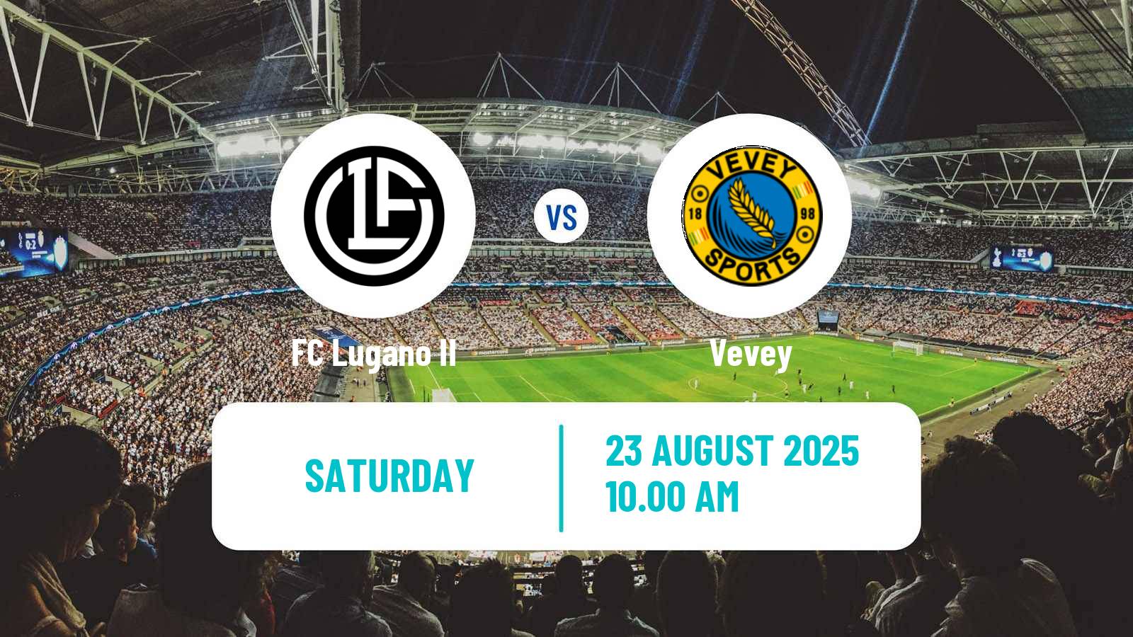 Football Swiss Promotion League Lugano II - Vevey