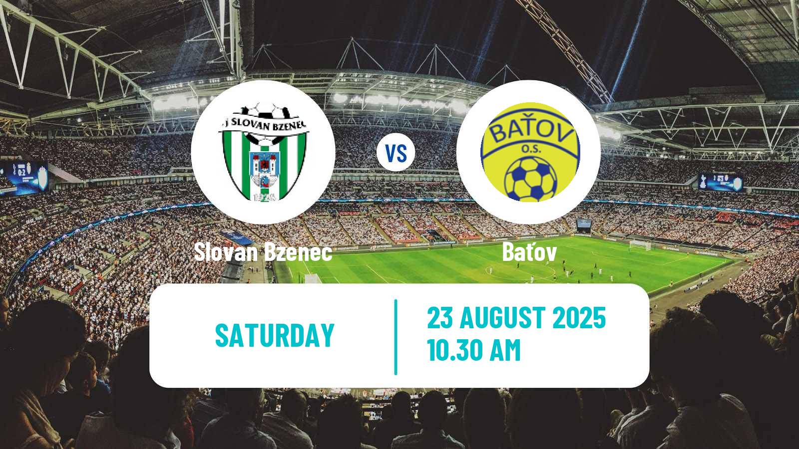 Football Czech Division E Slovan Bzenec - Baťov