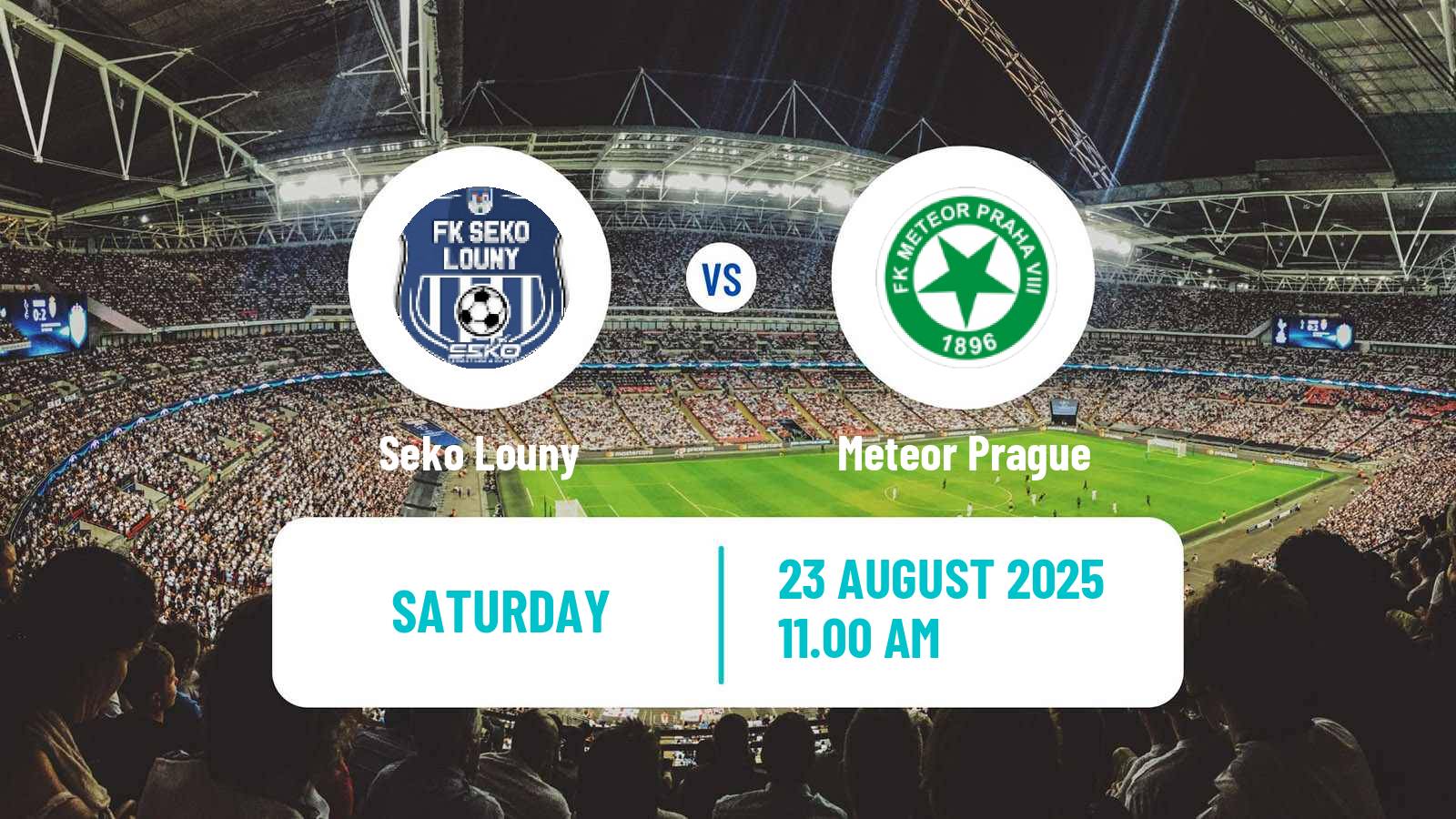 Football Czech Division B Seko Louny - Meteor Prague