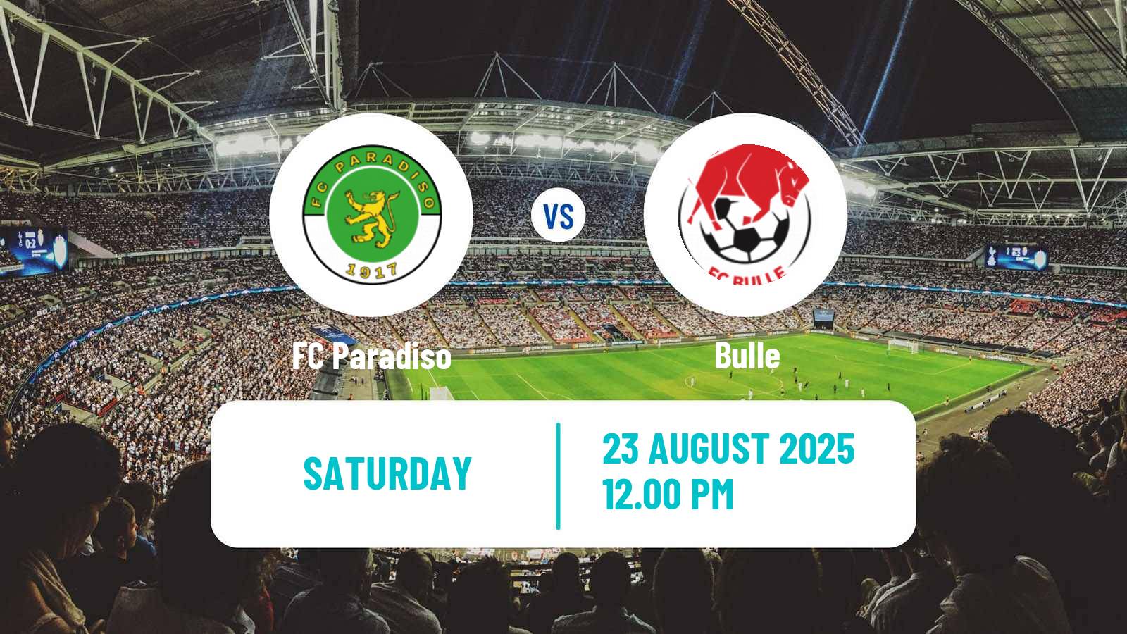Football Swiss Promotion League Paradiso - Bulle