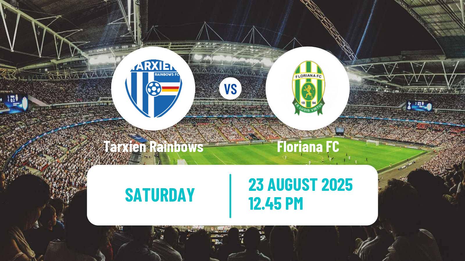 Football Maltese Premier League Tarxien Rainbows - Floriana