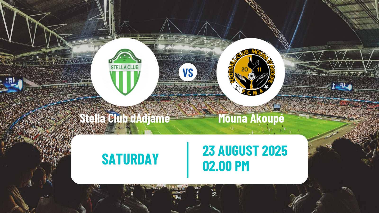 Football Cote d`Ivoire Ligue 1 Stella Club dAdjamé - Mouna Akoupé