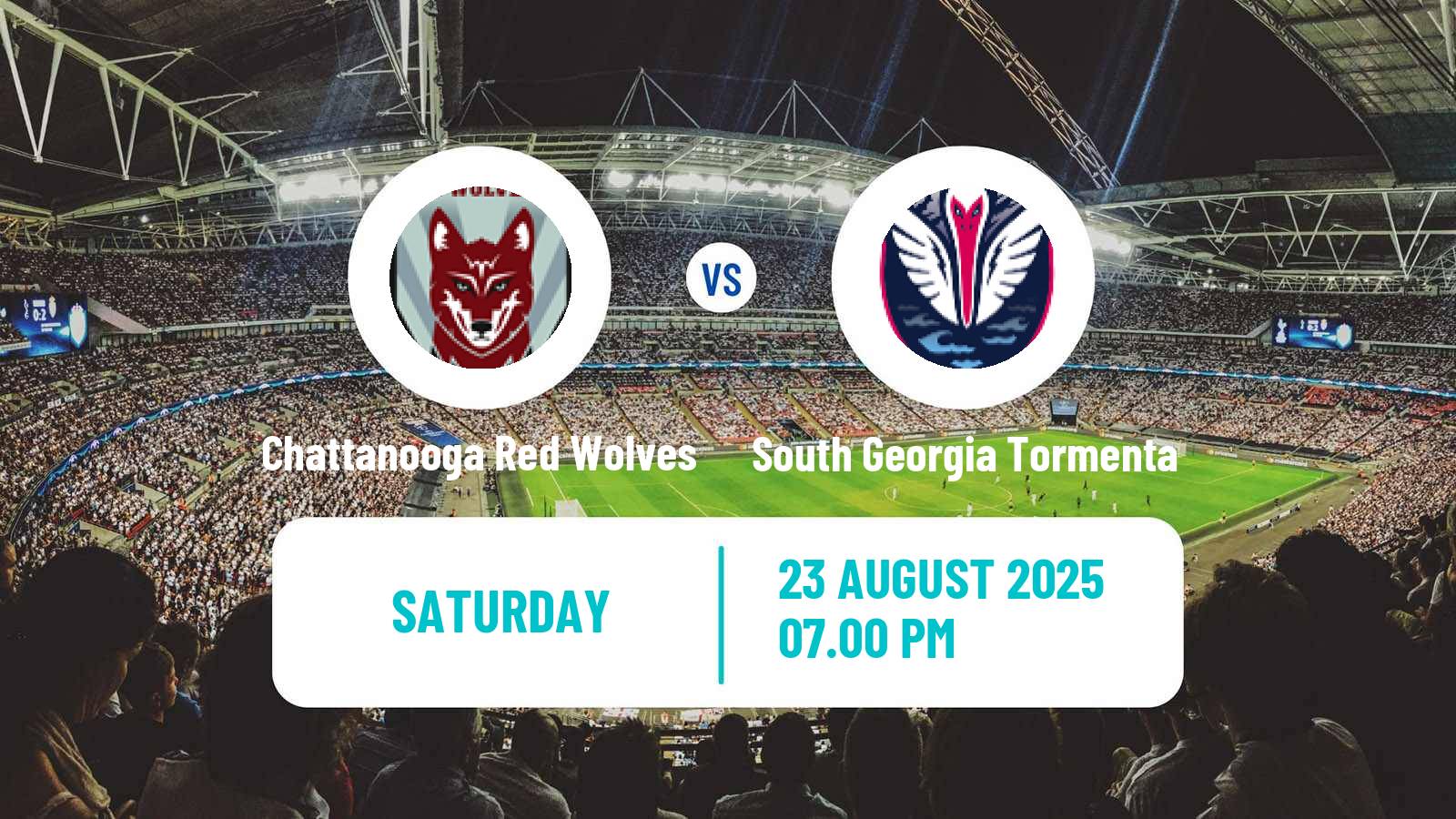 Football USL League One Chattanooga Red Wolves - South Georgia Tormenta
