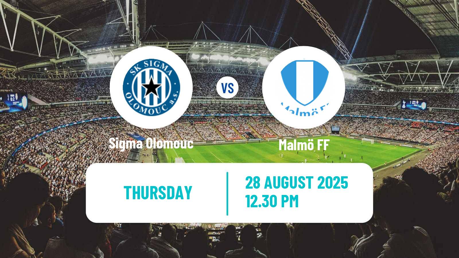 Football UEFA Europa League Sigma Olomouc - Malmö