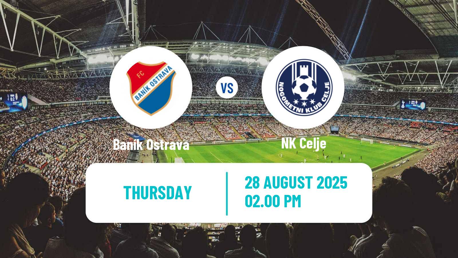 Football UEFA Europa Conference League Baník Ostrava - Celje