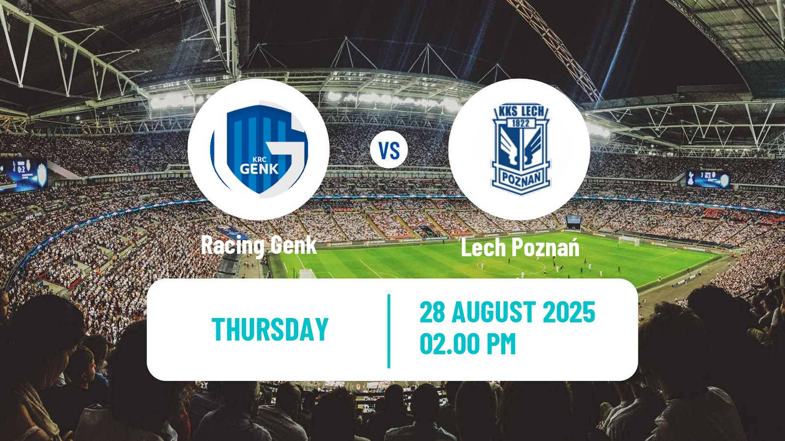 Football UEFA Europa League Genk - Lech Poznań