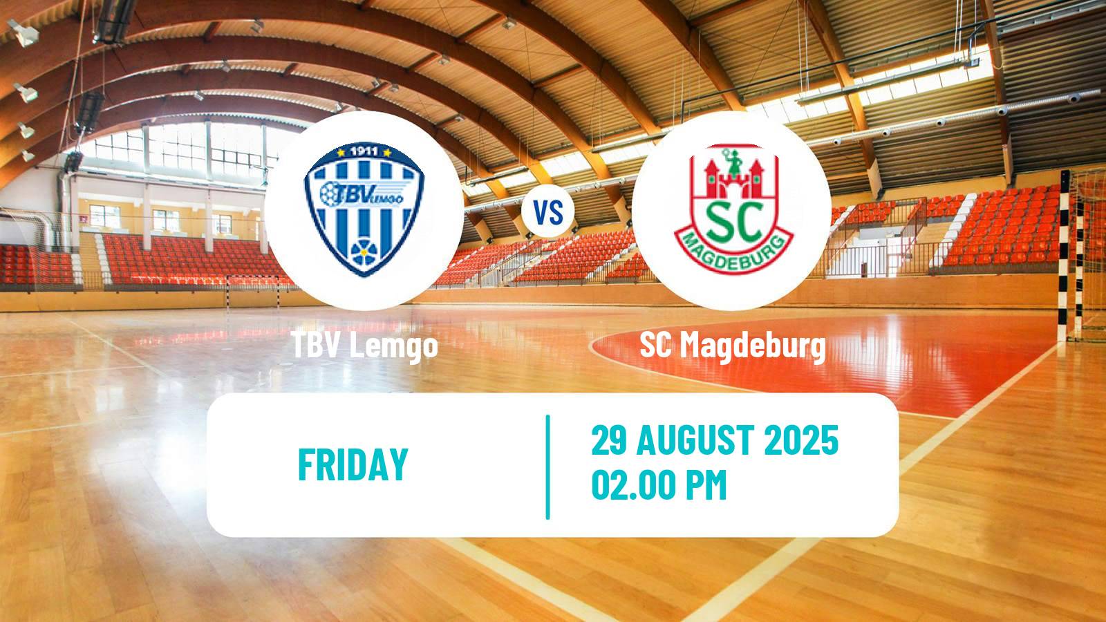 Handball German Bundesliga Handball TBV Lemgo - Magdeburg