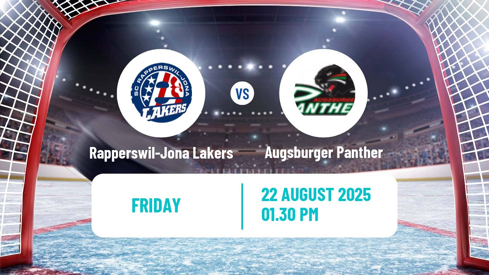 Hockey Club Friendly Ice Hockey Rapperswil-Jona Lakers - Augsburger Panther