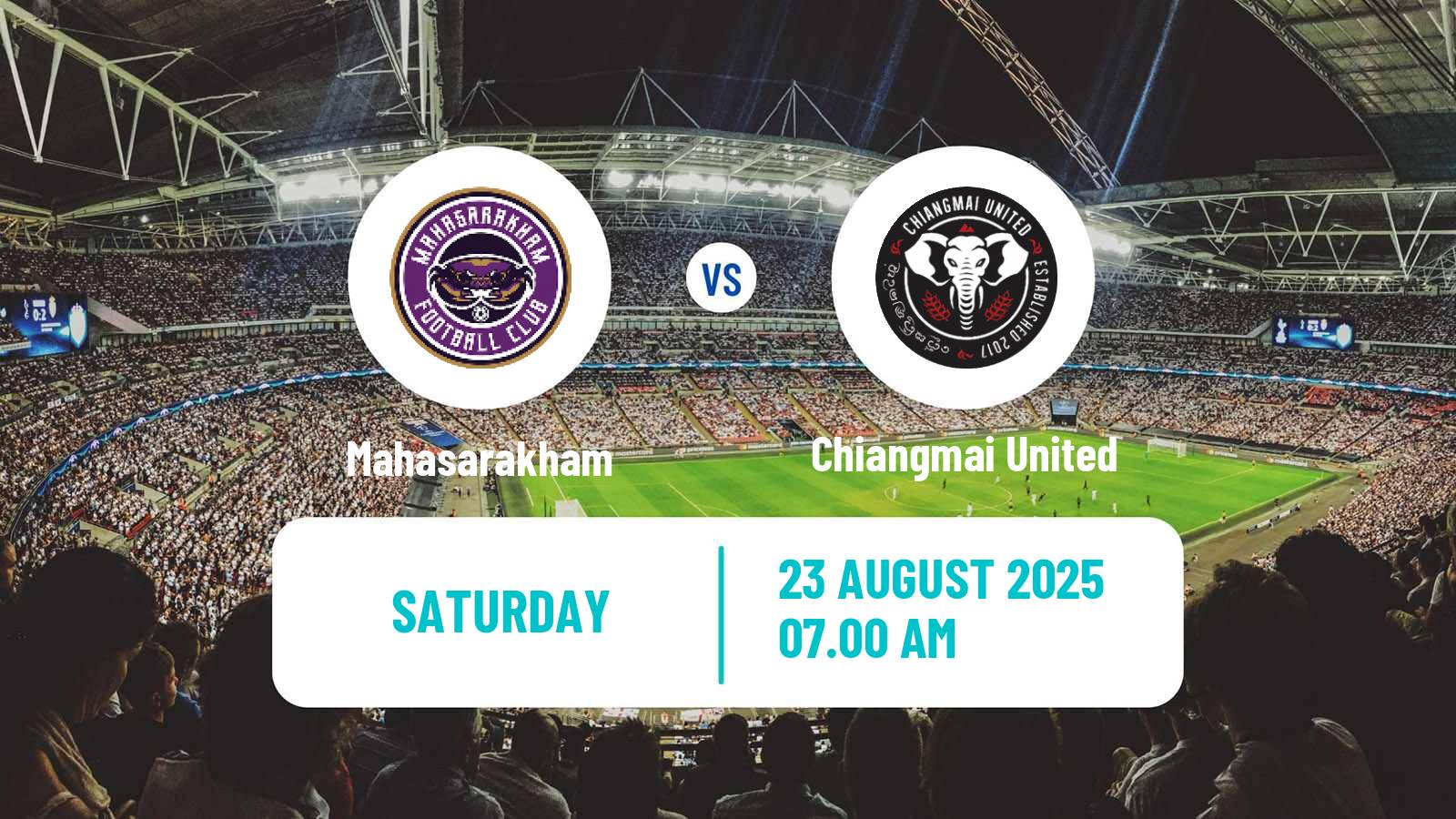 Football Thai League 2 Mahasarakham - Chiangmai United