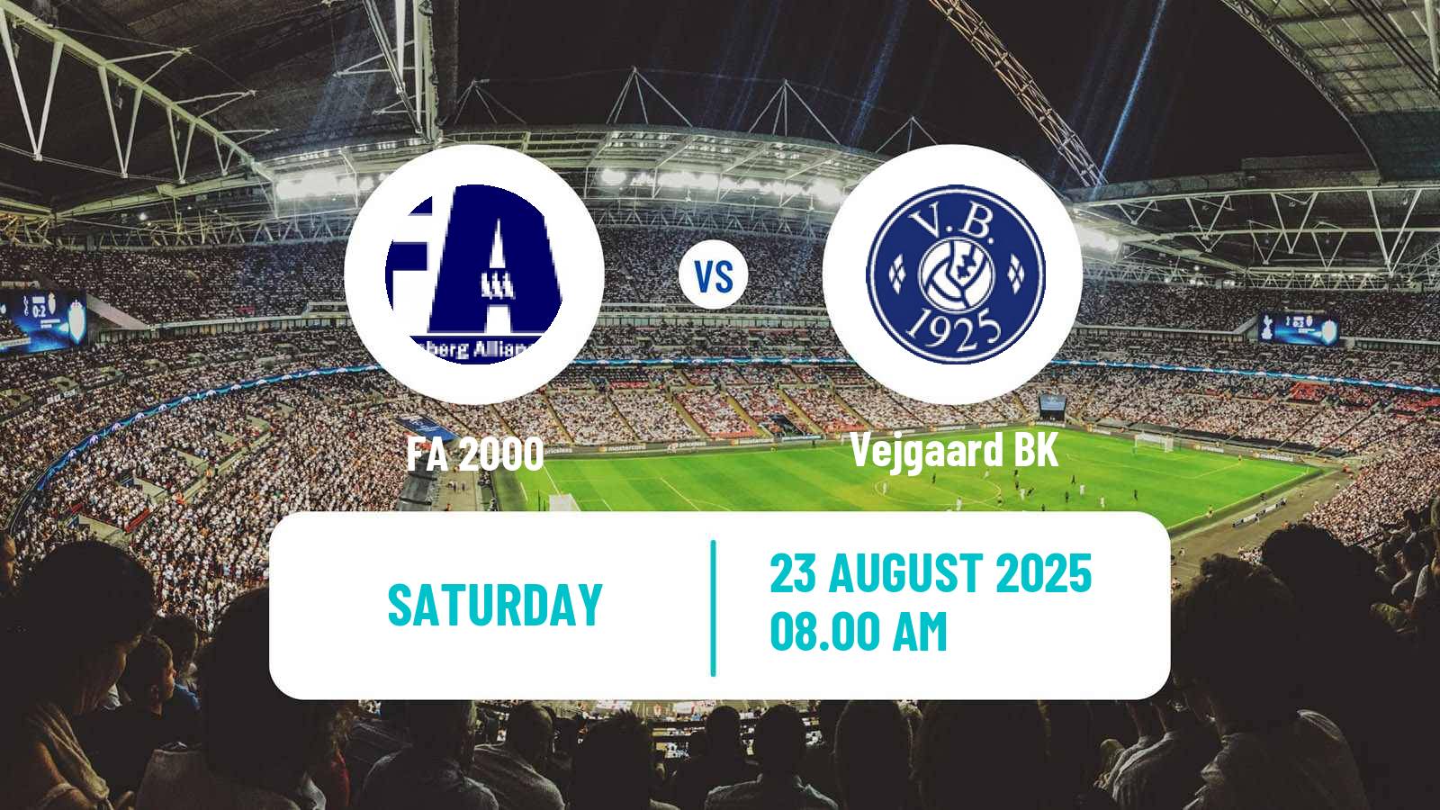 Football Danish 3 Division FA 2000 - Vejgaard