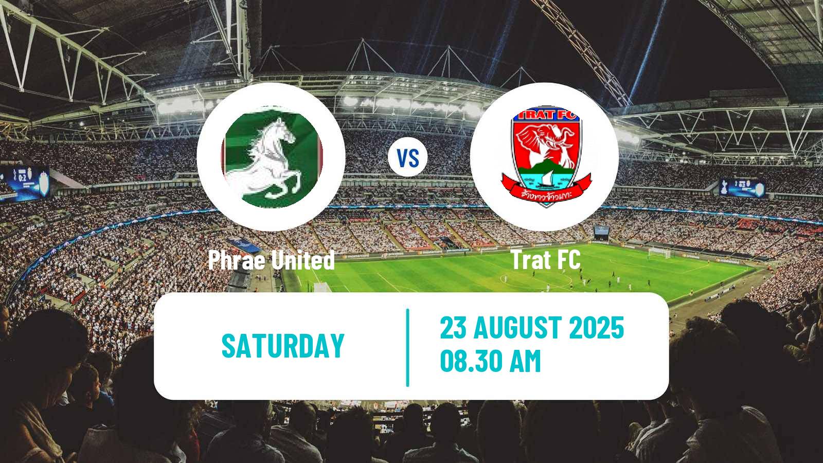 Football Thai League 2 Phrae United - Trat