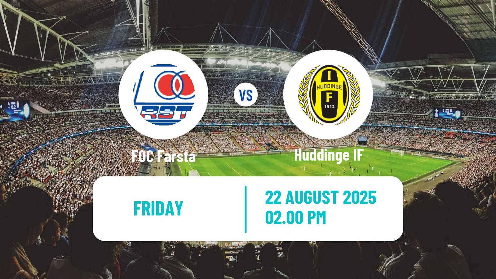 Football Swedish Division 2 - Södra Svealand Farsta - Huddinge