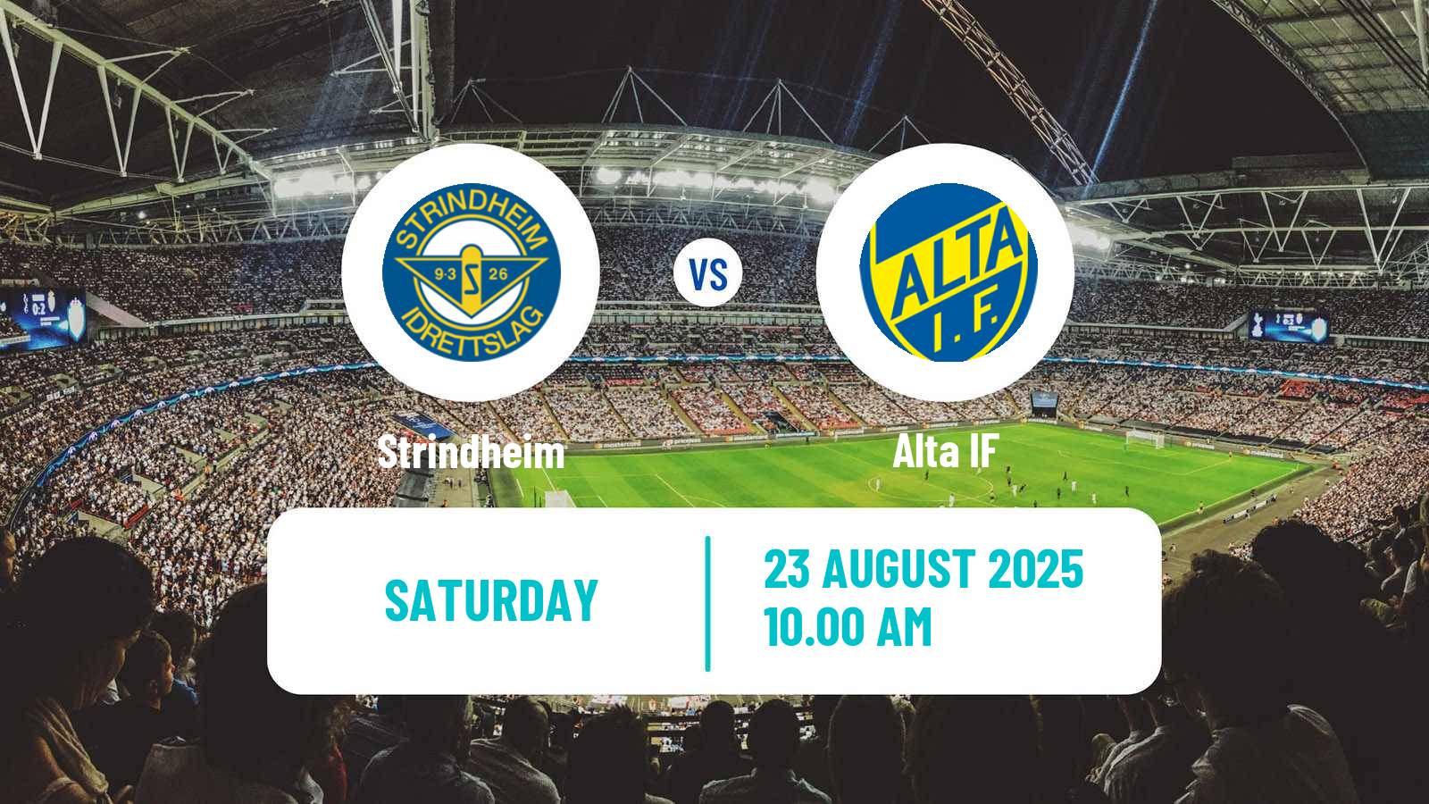 Football Norwegian Division 2 - Group 2 Strindheim - Alta
