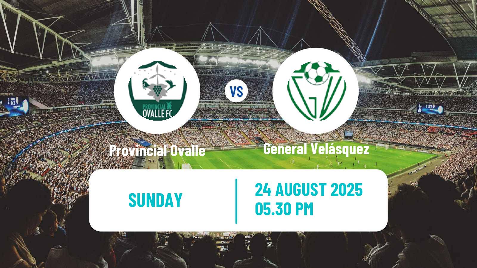Football Chilean Segunda Division Provincial Ovalle - General Velásquez