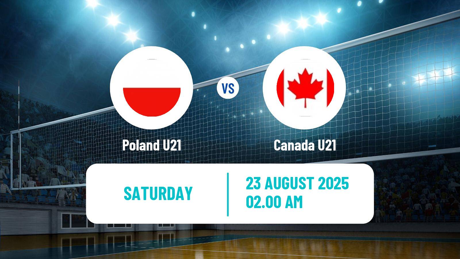 Volleyball World Championship U21 Volleyball Poland U21 - Canada U21