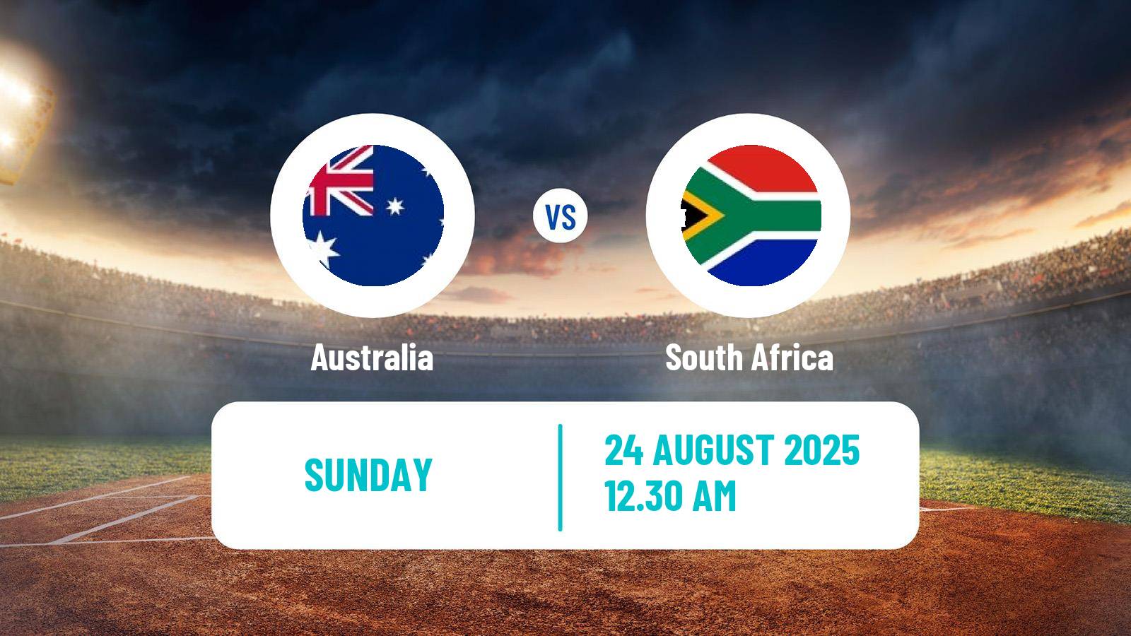 Cricket One Day International Australia - South Africa