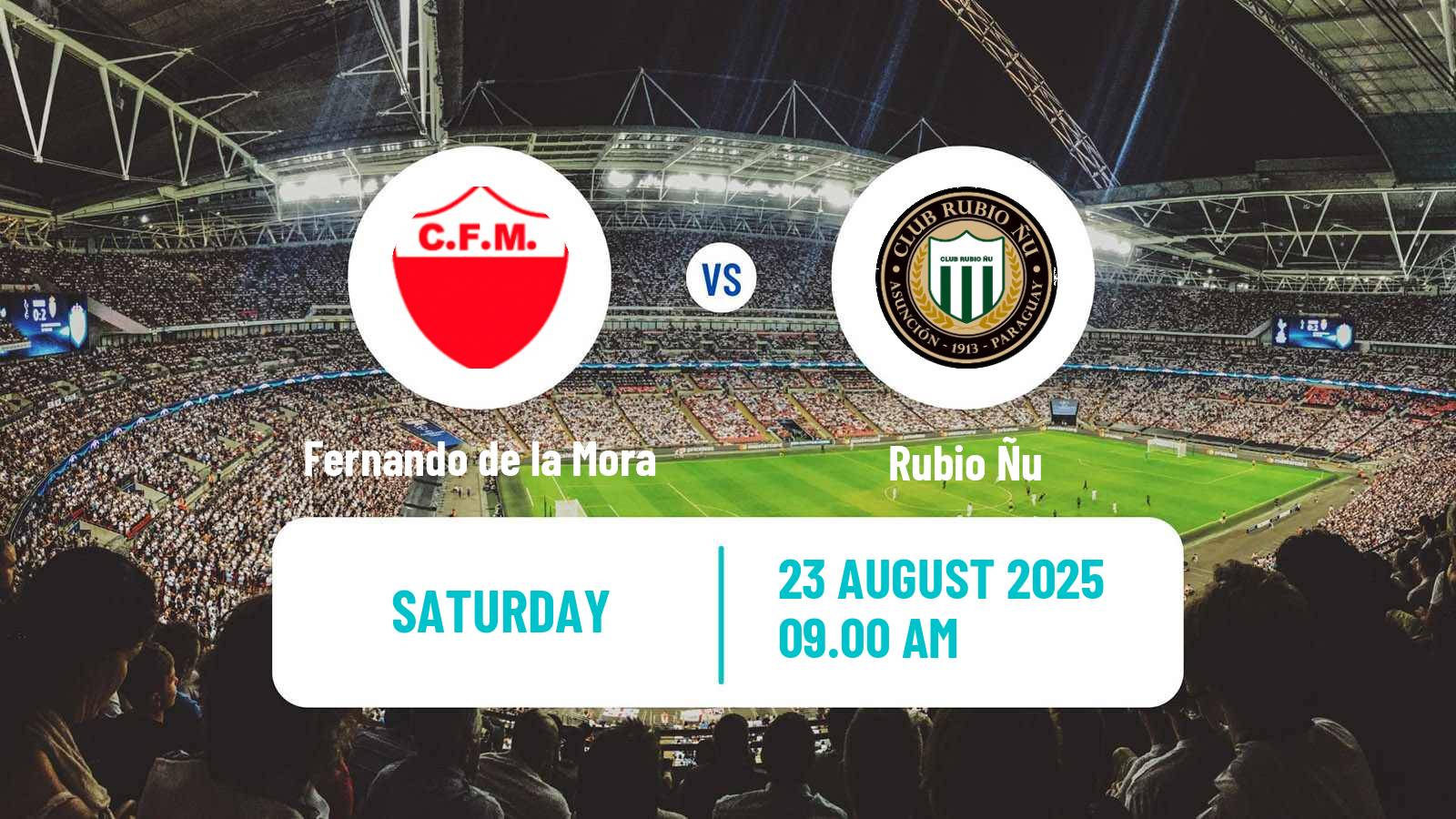 Football Paraguayan Division Intermedia Fernando de la Mora - Rubio Ñu